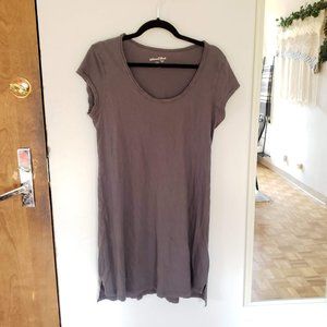 Universal Thread grey t-shirt dress sz M